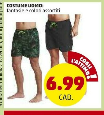 PENNY Penny Market Costume Uomo offerta