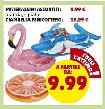 PENNY Penny Market Materassini offerta