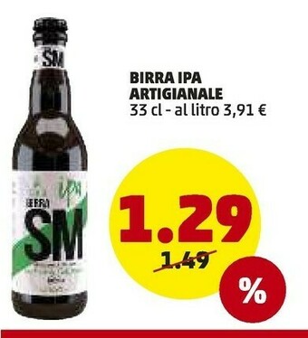 PENNY Birra Ipa Artigianale offerta