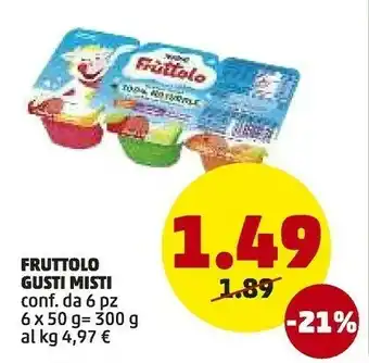 PENNY Nestlè Nestle Fruttolo Gusti Misti offerta