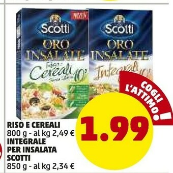PENNY Scotti Riso E Cereali 800 G(ml) offerta