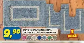 Risparmio Casa Tappeto Bagno In Cotone offerta