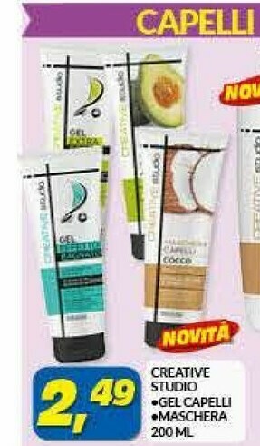 Creative Studio Gel Capelli Maschera