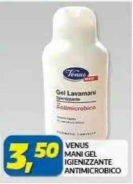 Venus Mani Gel Igienizzante Antimicrobico