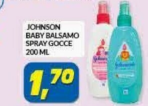 Risparmio Casa Johnson Baby Balsamo Spray Gocce offerta