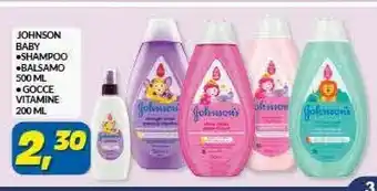 Risparmio Casa Johnsen's Shampoo Balsamo offerta
