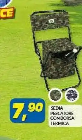 Risparmio Casa Sedia Pescatore Con Borsa Termica offerta