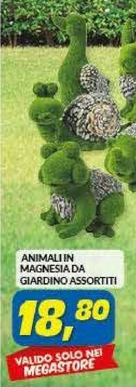 Risparmio Casa Animali In Magnesia Da Giardino offerta