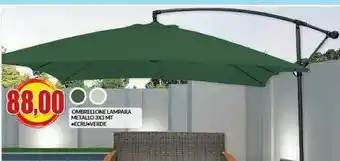Risparmio Casa Ombrellone Lampara Metallo offerta