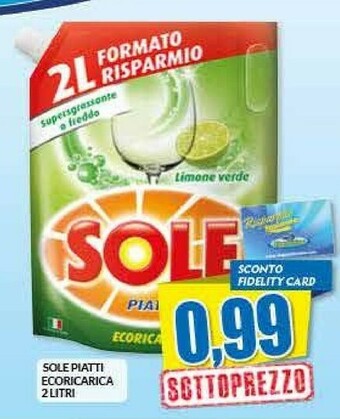 Risparmio Casa Sole Piatti offerta