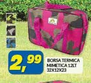 Risparmio Casa Borsa Termica Mimetica offerta