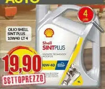 Risparmio Casa Olio Shell Sint Plus 10w40 offerta