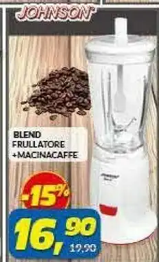 Risparmio Casa Johnson Blend Frullatore + Macinacaffe offerta