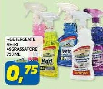 Risparmio Casa Detergente Vetri  Sgrassatore offerta