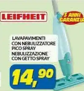 Risparmio Casa Lavapaviment Con Nebulizzatore Pico Spray Nebulizzazione Con Getto Spray offerta