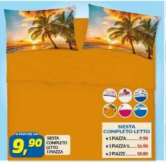 Risparmio Casa Siesta Completo Letto 1 Piazza offerta