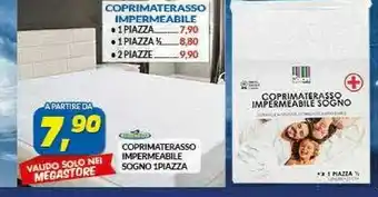 Risparmio Casa Coprimaterasso Impermeabile Sogno offerta