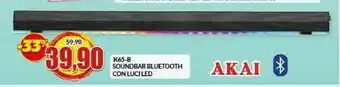 Risparmio Casa Akai K65-b Soundbar Bluetooth offerta