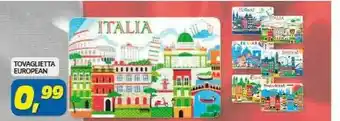 Risparmio Casa Tovaglietta European offerta