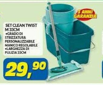 Set Clean Twist