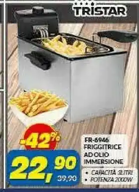 Risparmio Casa Tristar Fr-6946 Friggitrice Ad Olio Immersione offerta