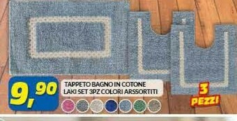 Risparmio Casa Tappeto Bagno In Cotone offerta