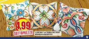 Risparmio Casa Cuscino La Terra Del Sole offerta