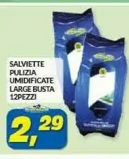 Risparmio Casa Salviette Pulizia Umidificate Large Busta offerta