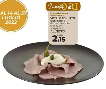 Vitello Tonnato Belmomte