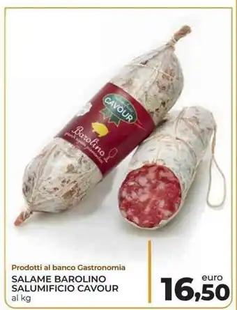 Spazio Conad Salame Barolino Salumificio Cavour offerta