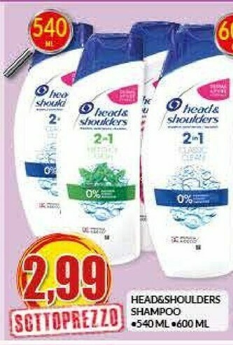 Risparmio Casa Head & Shoulders Shampoo offerta