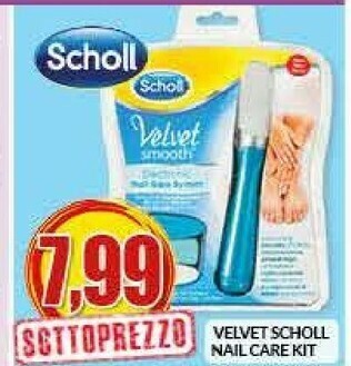 Risparmio Casa Scholl Velvet Nail Care Kit offerta