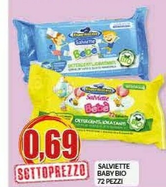 Risparmio Casa Salviette Baby Bio offerta
