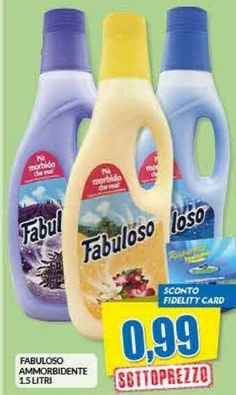 Risparmio Casa Fabuloso Ammorbidente offerta