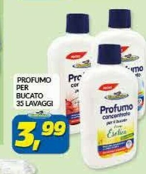 Risparmio Casa Profumo Per Bucato 35 Lavaggi offerta