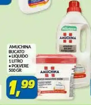 Risparmio Casa Amuchina Bucato Liquido offerta