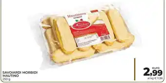 Mautino Savoiardi Morbidi 250 g