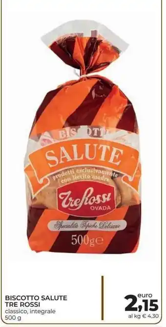 Tre Rossi Biscotto Salute 500 g