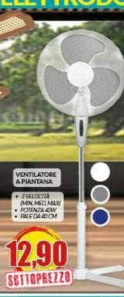 Risparmio Casa Ventilatore A Piantana offerta
