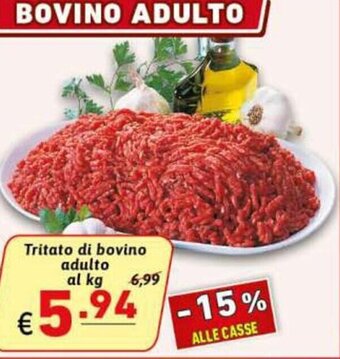 Ipercarni Tritato di bovino adulto offerta