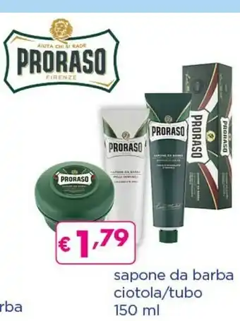 Acqua & Sapone Proraso Sapone Da Barba Ciotola/tubo offerta