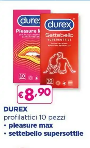Acqua & Sapone Durex Pleasure Me 10 Ribbed & Dotted 10 Pezzo(i) offerta