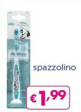 Acqua & Sapone Mr. White Spazzolino offerta