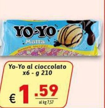 Yo-Yo al cioccolato x6 g 210