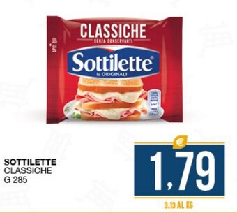 SeBón Supermercati Sottilette Classiche g 285 offerta