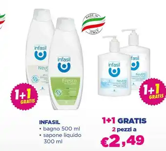 Acqua & Sapone Infasil Bagno /sapone Liquido offerta