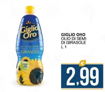 SeBón Supermercati Giglio Oro olio di semi di girasole L 1 offerta
