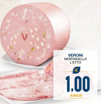 SeBón Supermercati Veroni Mortadella offerta