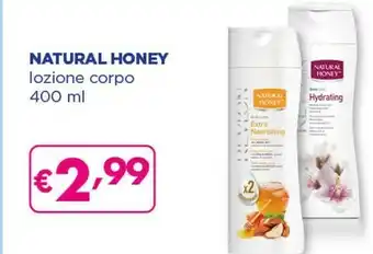 Acqua & Sapone Natural Honey Lozione Corpo offerta