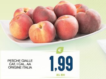 SeBón Supermercati Pesche Gialle offerta